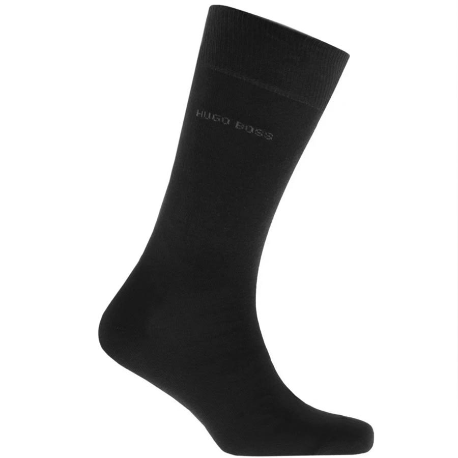 Alternative Image for ProductBOSS Two Pack Socks Black2